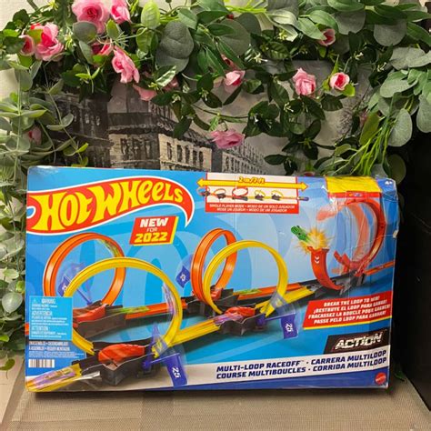 Hot Wheels Multi Loop Race Off Set Please Read Description S