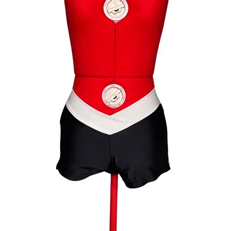 Lycra Hot Pants Black White Five Seven Danceshop