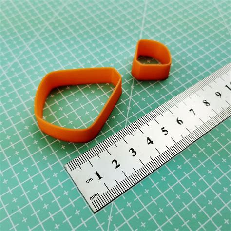 Irregular Rhombus Polymer Clay Cutters 3D Printed Polymer Etsy