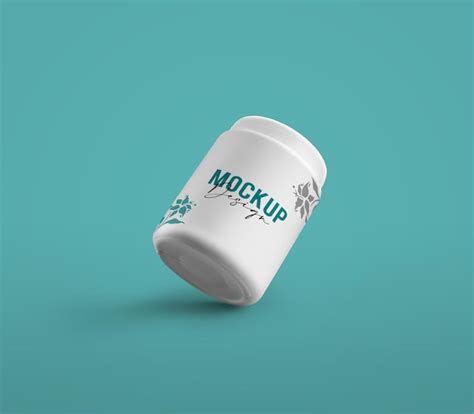 Premium Psd Psd Jar Mockup Design