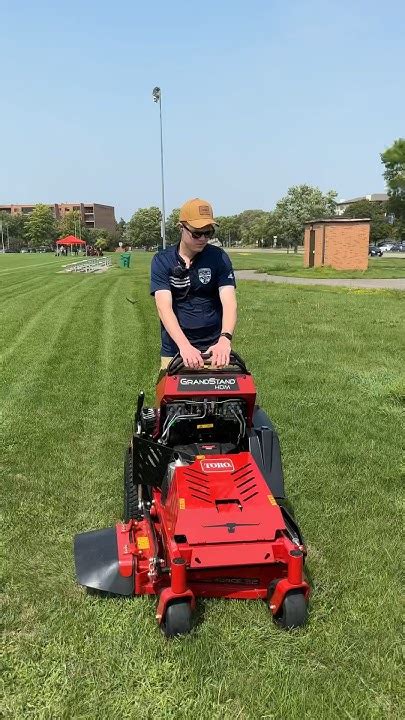 Lawn Care Asmr Mowing With Toro Grandstand Youtube