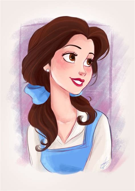 Belle Concept Art Anime Belle By Sandrawinther On Deviantart In 2020