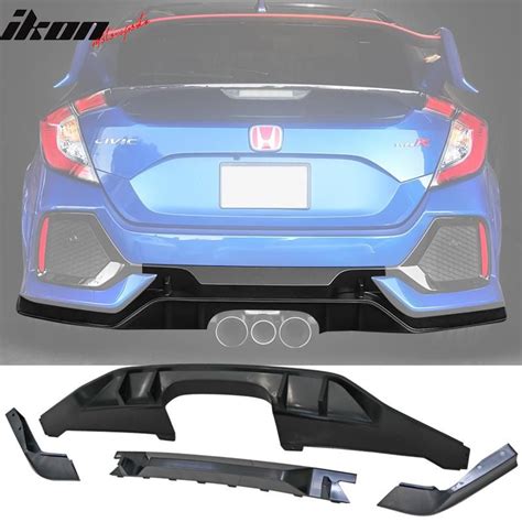 Honda Civic Hatchback Polypropylene Type R Style Rear Bumper