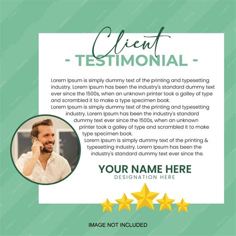 Premium Vector | Creative Testimonial Quote Infographic Template Quote Testimonial Template ...