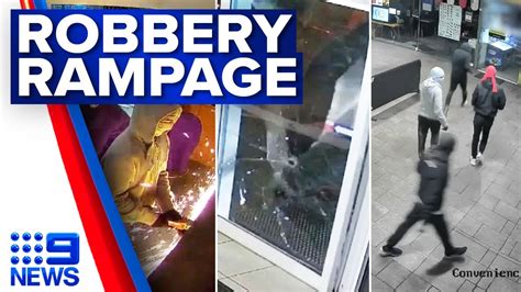 Police Hunt For Brazen Thieves Who Robbed Eight Shops In Under Three