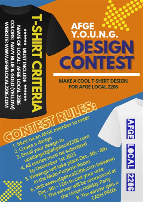 T Shirt Design Contest Flyer 1 Postermywall