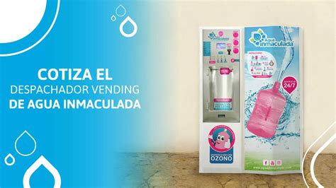 Conoce qué es un despachador vending de agua