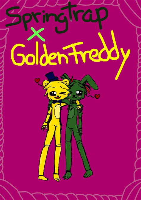 Springtrap X Golden Freddy Ryux ♡ Illustrations Art Street