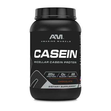 Casein Protein 2 Lbs Amazing Muscle Amazing Nutrition