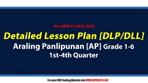 Parts Of A Lesson Plan Deped Ppt Printable Templates Free Nbkomputer