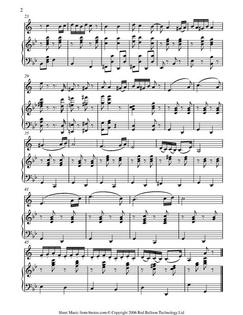 Brahms Hungarian Dance No5 Sheet Music For Clarinet