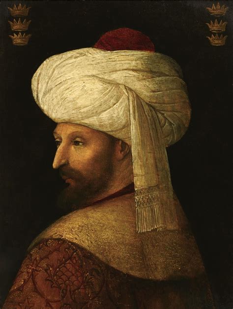 Portrait Of Sultan Mehmed Khan Ii The Conqueror By A Follower Of