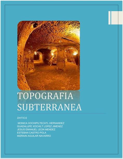 Ensayo Final Topografia Subterranea PDF