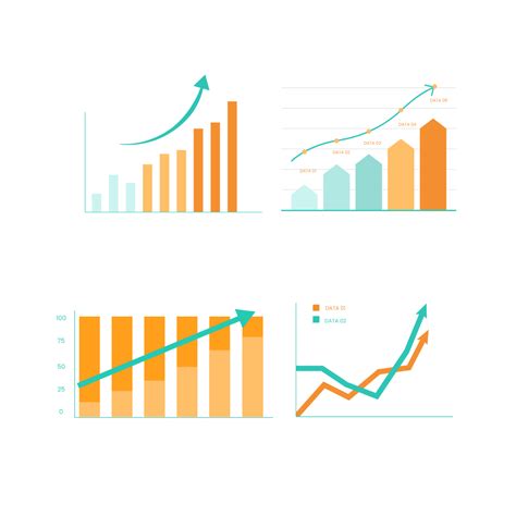 Free Growth Graph Vector Template Edit Online And Download