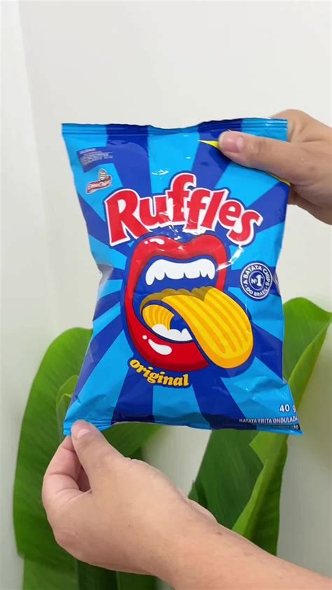 Batata Frita Ondulada Ruffles Sem Glúten Sabor Original 40g Elma Chips