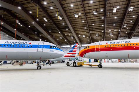 American Airlines Unveils Newly Painted PSA And Piedmont Liveries On