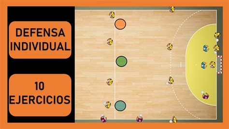 Balonmano DEFENSA INDIVIDUAL YouTube