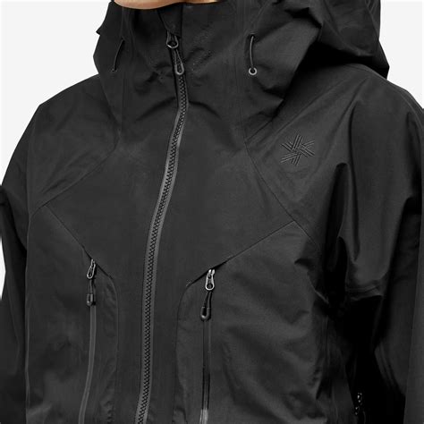 Goldwin Gore Tex 3L Jacket Black END US