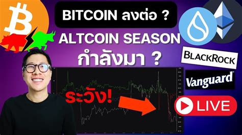 ข่าวคริปโต Bitcoin ลงต่อ ได้เวลา Altcoin Season แล้วหรือไม่ Youtube