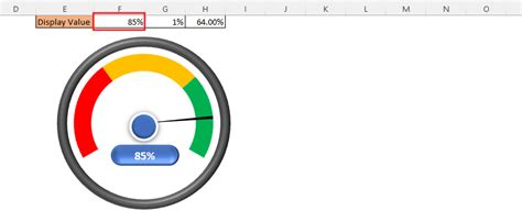 How to Create Gauge chart in Excel