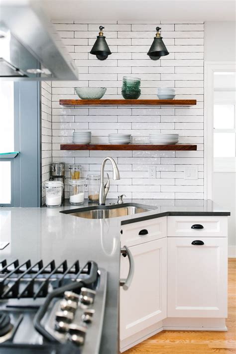 Industrial Modern Farmhouse Kitchen The Phinery White Kitchen