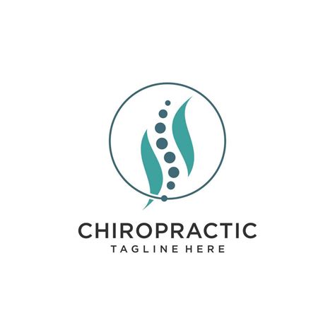 Chiropractic logo icon with modern concept design Premium Vector 12933526 Vector Art at Vecteezy