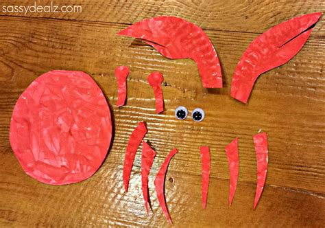 Paper Plate Crab Craft Paper Plate Crab Craft For Kids Crafty Morning