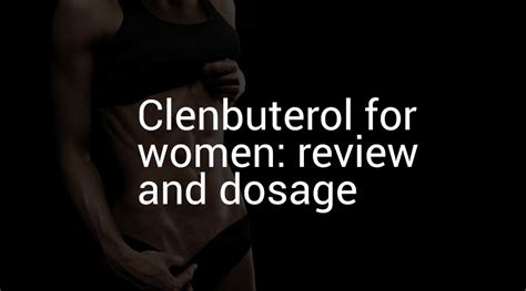 Women And Clenbuterol The Magical Effect Of The Drug Slimwithclen