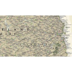 National Geographic Landkarte Irland 76 X 91 Cm