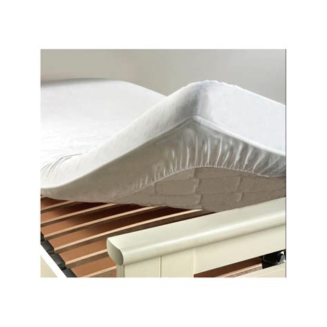 Protège matelas en éponge imperméable anti acariens pour lit double