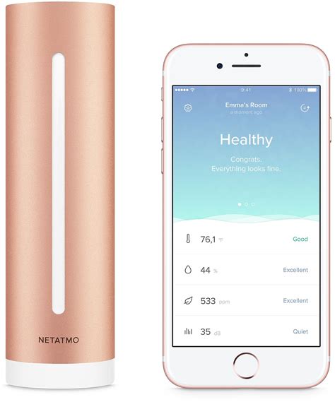 Netatmo Smart Indoor Air Quality Monitor sisäilmamittari