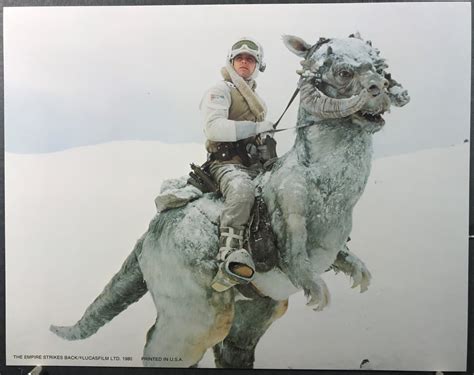 EMPIRE STRIKES BACK Original Set Of 4 Oversize Photo Stills Original