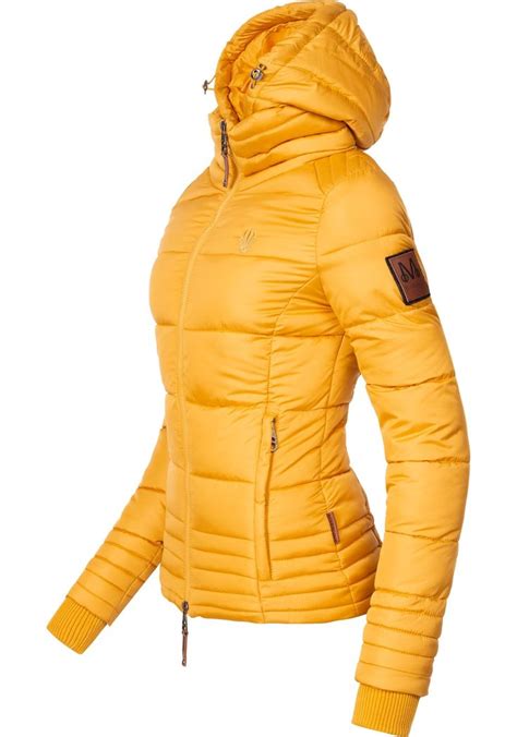 Marikoo Winterjacke Sole Mit Kapuze Modisch Taillierte Damen