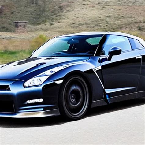 Cloud Strife Driving A Nissan Gt R Stable Diffusion OpenArt