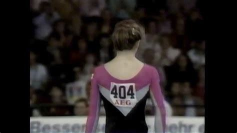 Olesya Dudnik Floor Exercise 1989 World Gymnastics Championships Women