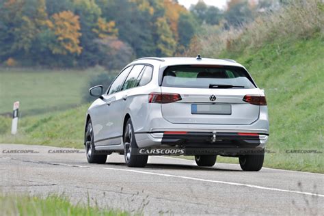 2023 Volkswagen Passat Prototype Hides Sporty Golf Grille Behind Sneaky ...