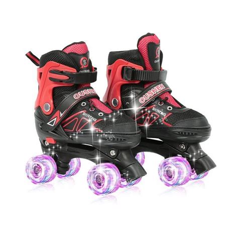 Willonin Patins Roulettes Avec Roues Lumineuses Roller En Ligne