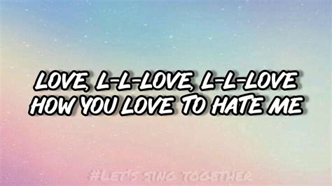 Blackpink Love To Hate Me Lyrics Youtube