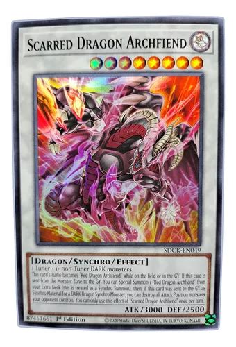 Yugi Oh Scarred Dragon Archfiend Sdck En Super