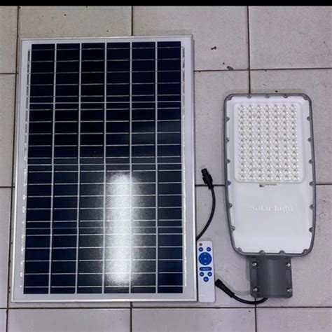 Jual Lampu Led Jalan Pju Sorot Solar Sel 600w 800w 1000w Panel 2in1