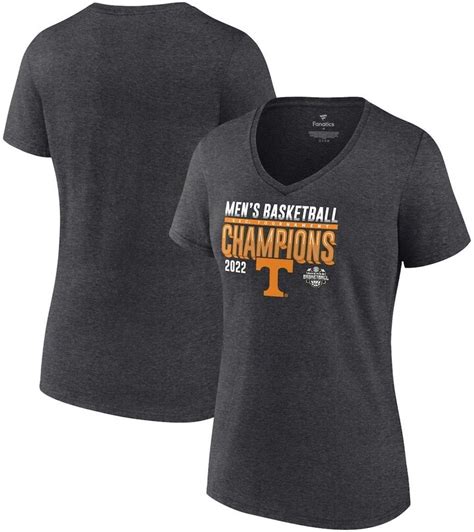 Fanatics Womens Branded Heathered Charcoal Tennessee Volunteers 2022