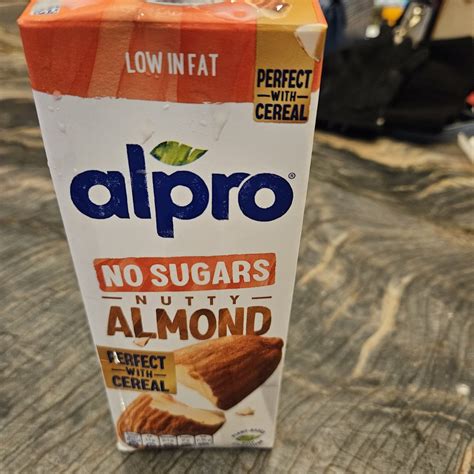 Alpro No Sugar Nutty Almond Milk Reviews Abillion