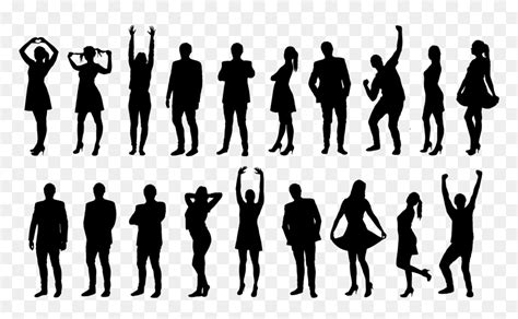 Architecture People Silhouette Png Transparent Png Vhv