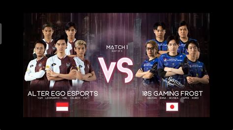 M Day Alterego Vs S Gaming Match Mobile Legend Bang Bang World