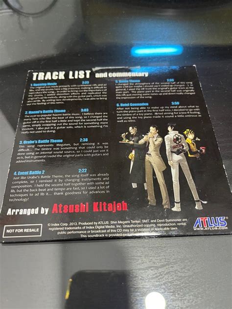 Shin Megami Tensei Devil Summoner Soul Hacker Soundtrack Hobbies