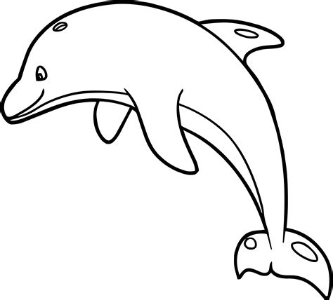 Dolphin Coloring Page 104 | Wecoloringpage.com