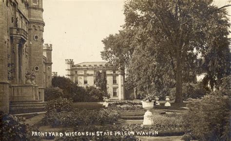 Wisconsin State Prison Photograph Wisconsin Historical Society