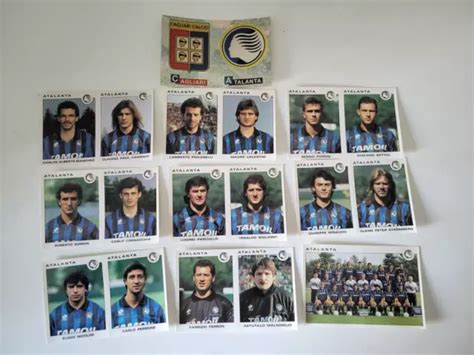 ATALANTA PANINI CALCIATORI Figurine 1991 92 Squadra Completa Della Dea