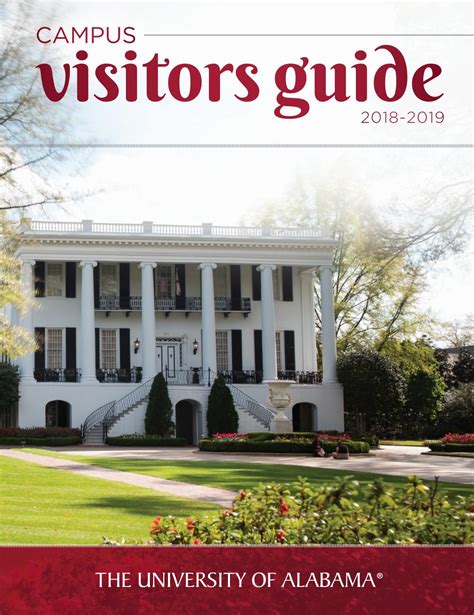 Campus Visitors Guide 2018 2019 By The University Of Alabama Issuu