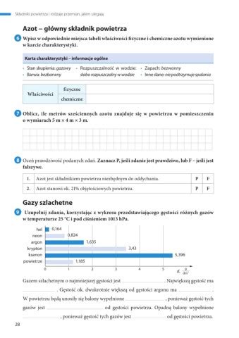 Page 8 Chemia Nowej Ery Zeszyt ćwiczeń do chemii dla klasy 7 szkoły